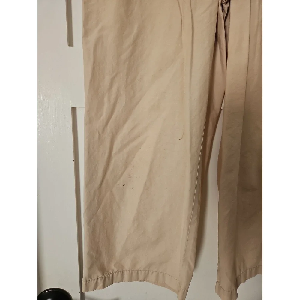 Vintage St.‎ John's Bay Y2K Khaki Cargo Crop Pants Women's Size 8